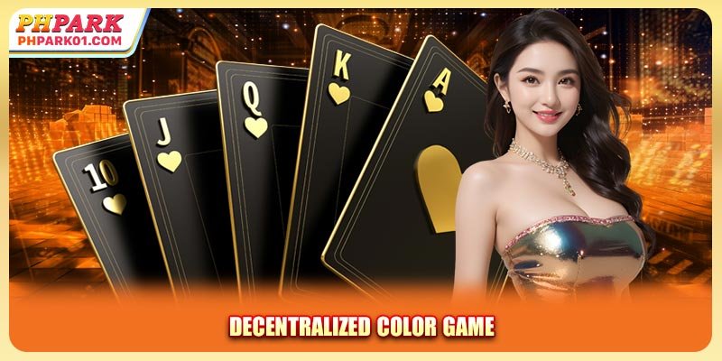 Decentralized color game