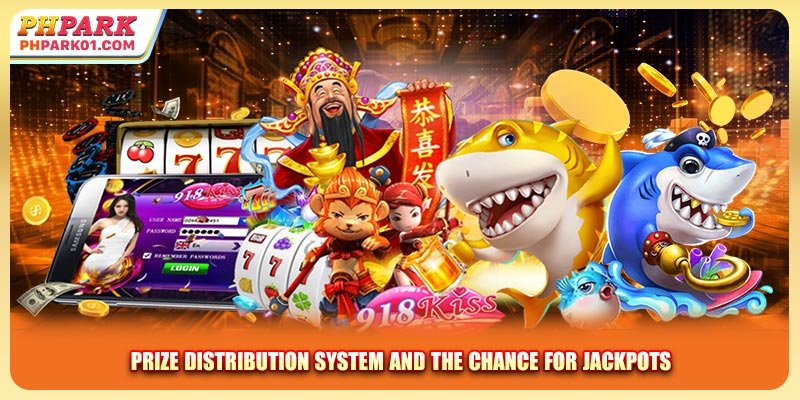 Prize distribution system and the chance for jackpots
