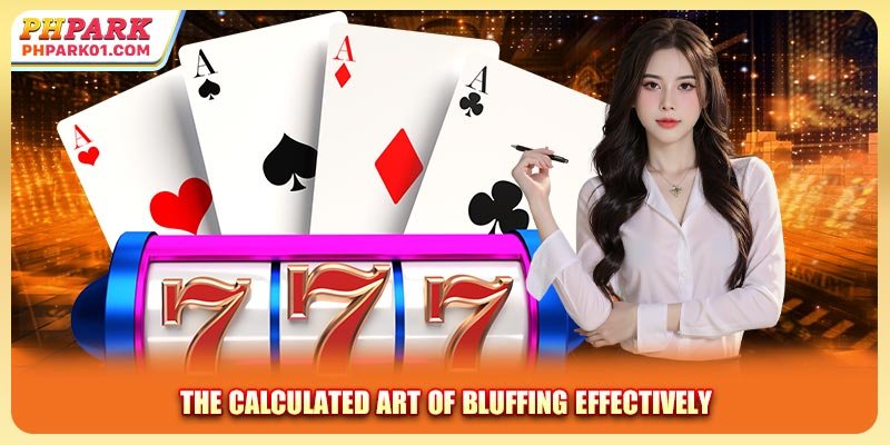 The calculated art of bluffing effectively