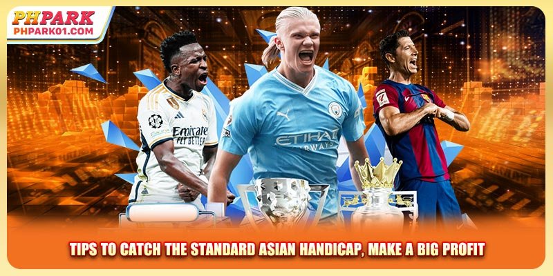 Tips to catch the standard Asian Handicap, make a big profit